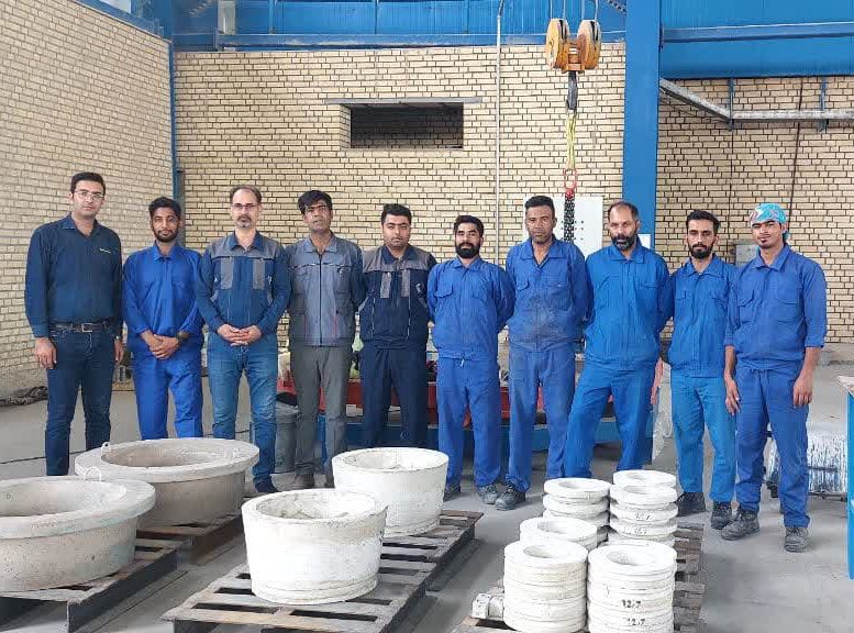 photo_2023-03-19_10-00-22 راهاندازی خط تولید قطعات ریختنی در واحد هرمزگان «شرکت صنایع نسوز توکا»