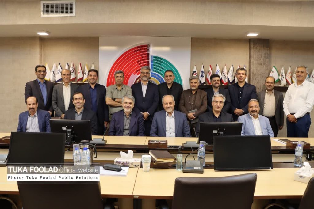 بازدید رئیس انجمن تولیدکنندگان فولاد ایران از گروه سرمایه‌گذاری توکافولاد