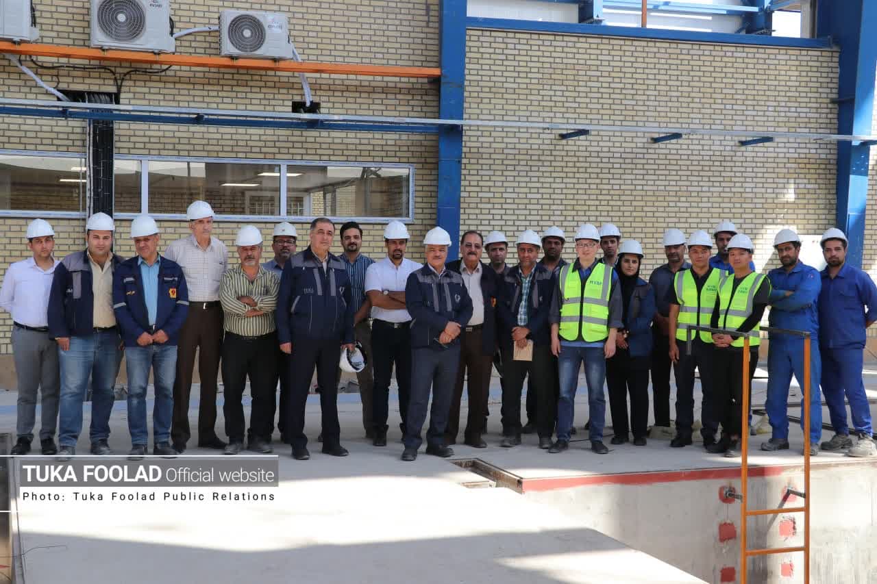 طرح راه‌اندازی خط تولید آجرهای کربن منیزیت شرکت «صنایع نسوز توکا» در مراحل پایانی