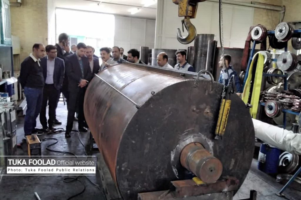 بازدید هیئت امور شرکت‌های فولاد مبارکه از شرکت‌های گروه سرمایه‌گذاری توکافولاد