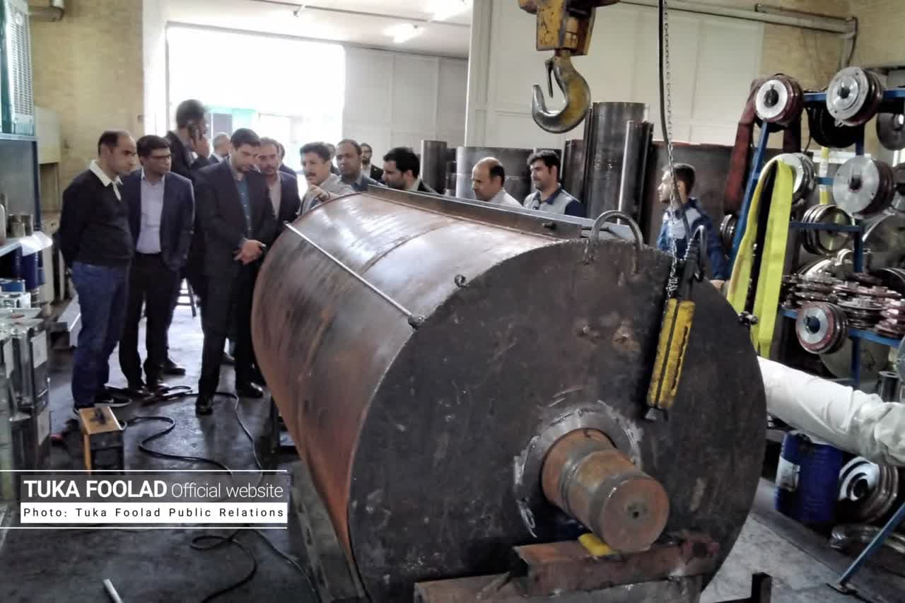 بازدید هیئت امور شرکت‌های فولاد مبارکه از شرکت‌های گروه سرمایه‌گذاری توکافولاد
