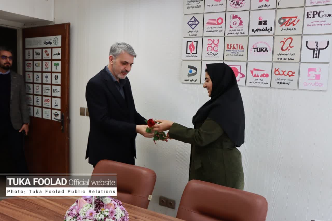مدیرعامل «توکافولاد» از بانوان کارمند این هلدینگ تقدیر و تجلیل کرد