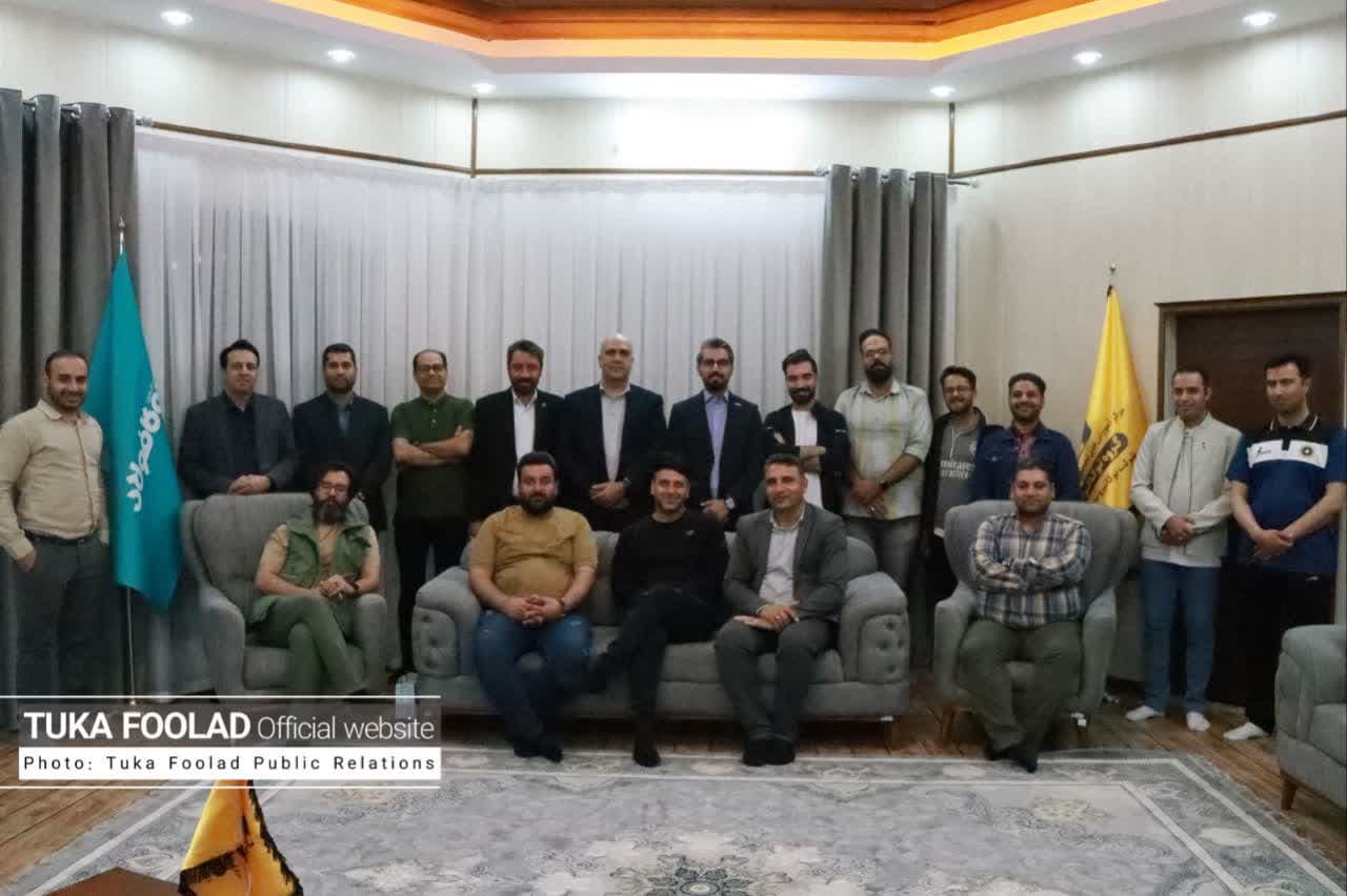 ششمین جلسه از سلسله نشستهای هماندیشی و همافزایی مسئولان روابط عمومی شرکتهای توکافولاد برگزار شد ششمین جلسه از سلسله نشستهای هماندیشی و همافزایی مسئولان روابط عمومی شرکتهای توکافولاد برگزار شد