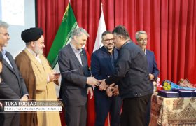 آیین تقدیر از کارگران نمونه شرکت بزرگ‌مقیاس هوشمند حمل‌و‌نقل توکا با حضور مدیرعامل گروه سرمایه‌گذاری توکافولاد